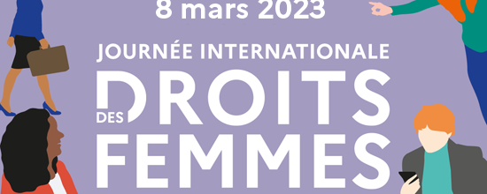 Journée internationale des droits de la femme.